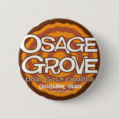 Osage-Waldungs-Disc-Golf Button (Vorderseite)