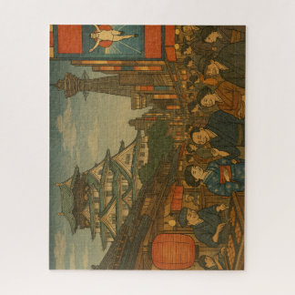 Osaka – Bustling Castle Town and Gourmet Street Puzzle