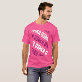 Osaka Camouflage Pattern Pink Camouflage T-Shirt (Vorne ganz)