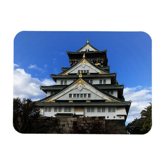 Osaka Castle, Japan #1 Magnet (Horizontal)