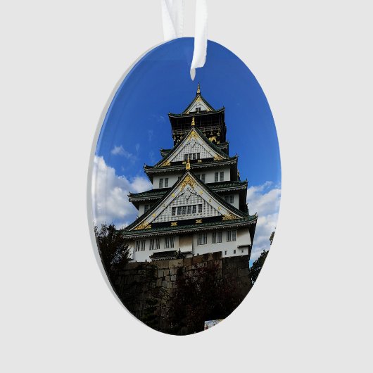 Osaka Castle, Japan #1 Ornament (Vorderseite)