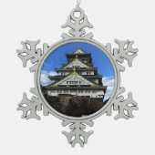 Osaka Castle, Japan #1 Snowflake Ornament (Vorderseite)