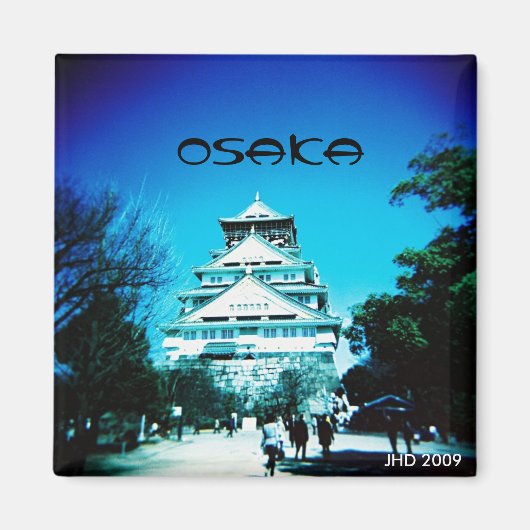 Osaka Castle Magnet (Vorne)