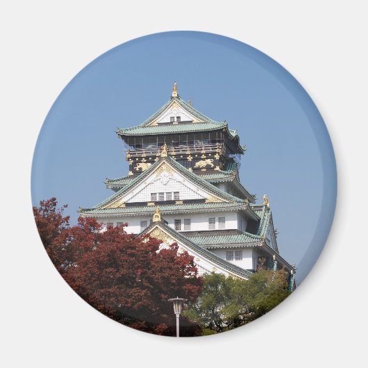 Osaka Castle Magnet (Vorne)