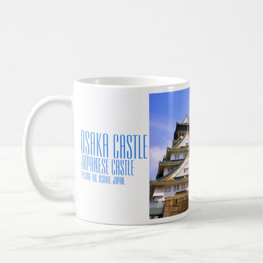 Osaka Castle:Mug Kaffeetasse (Links)