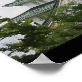 Osaka Castle Poster (Ecke)