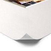 Osaka Castle Poster (Ecke)