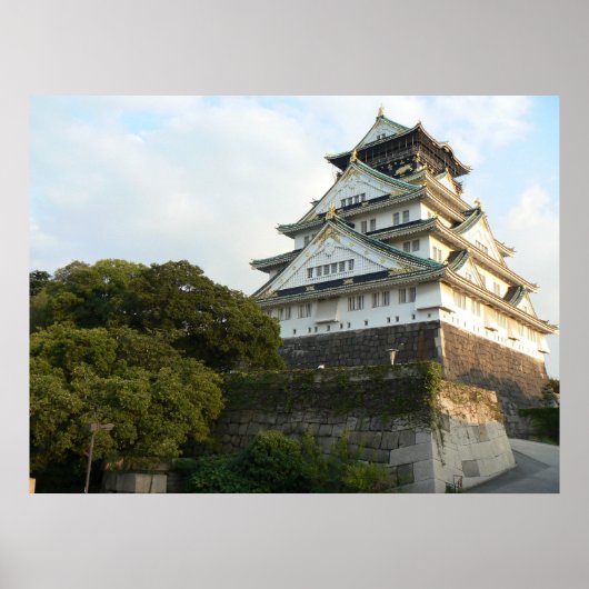 Osaka Castle Poster (Vorne)