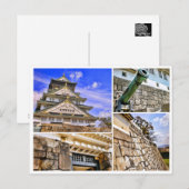 Osaka Castle (Various scenes ver.) [Postcard] Postkarte (Vorne/Hinten)