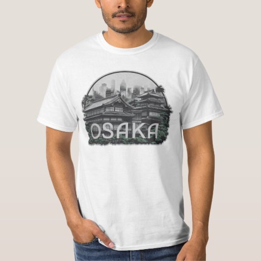 Osaka City Japan T-Shirt (Vorderseite)