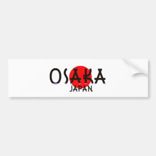 Osaka Japan Autoaufkleber