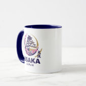 Osaka Japan Cherry Blossoms Tasse (Vorderseite Links)