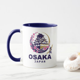 Osaka Japan Cherry Blossoms Tasse