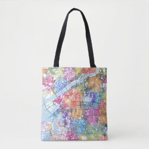 Osaka Japan City Map Tasche