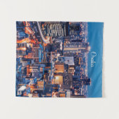 Osaka, Japan cityscape Wandteppich (Vorderseite (Horizontal))