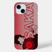Osaka Japan Geisha iPhone Case (Rückseite)