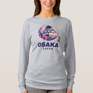 Osaka Japan Kirschblüten T-Shirt
