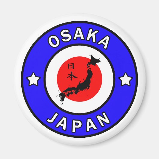 Osaka Japan Magnet (Vorne)