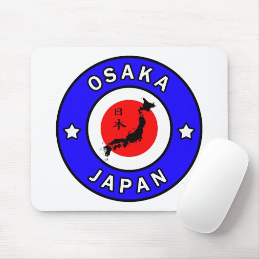 Osaka Japan Mousepad (Mit Mouse)