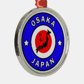 Osaka Japan Ornament Aus Metall (Rechts)
