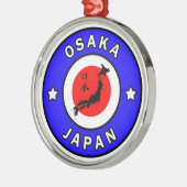Osaka Japan Ornament Aus Metall (Links)