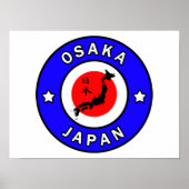 Osaka Japan Poster (Vorne)