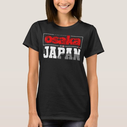 Osaka Japan T-Shirt (Vorderseite)