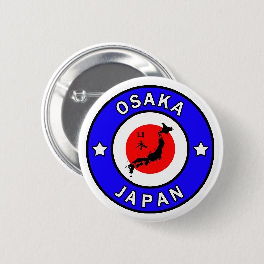 Osaka Japan-Taste Button (Vorne & Hinten)