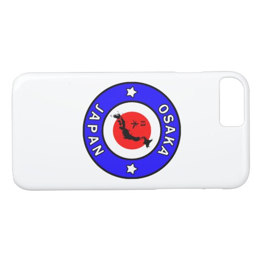 Osaka Japan Telefongehäuse Case-Mate iPhone Hülle (Rückseite (Horizontal))