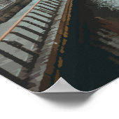 Osaka, Japan Travel Artwork Poster (Ecke)