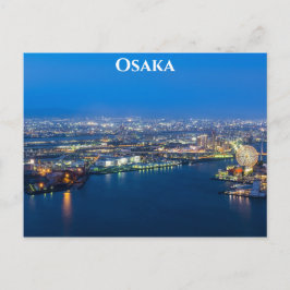 Osaka Japan Travel Foto Postkarte