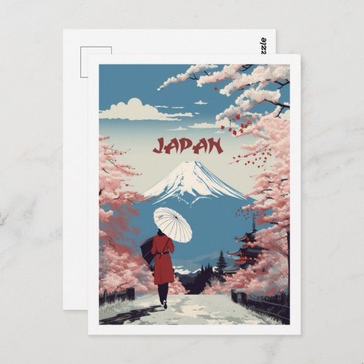 Osaka Japan Vintag Berühmter Reiseort Postkarte (Vorne/Hinten)