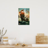 Osaka Mercantile Steamship Co. Travel Poster (Küche)