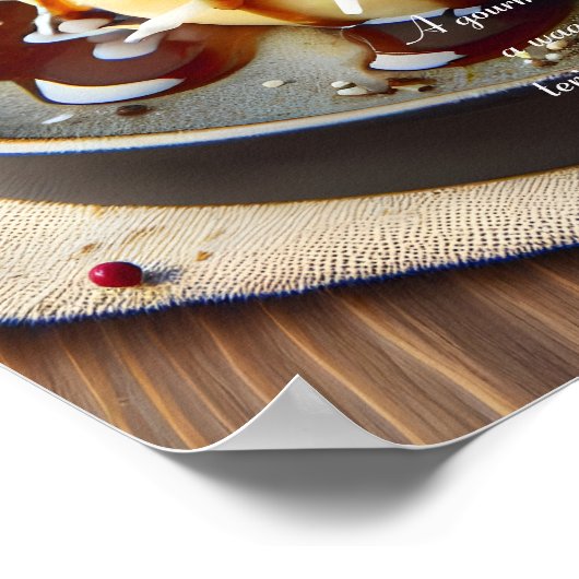 Osaka Oishii Burger Dream Poster (Ecke)