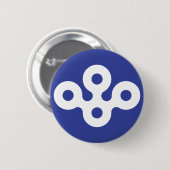 Osaka-Präfektur, Japan Button (Vorne & Hinten)