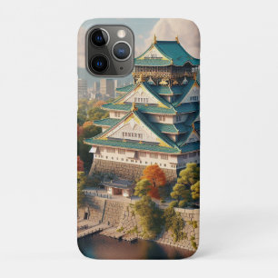 Osaka-Schloss Japan Landschaft Vintage-Reise Case-Mate iPhone Hülle
