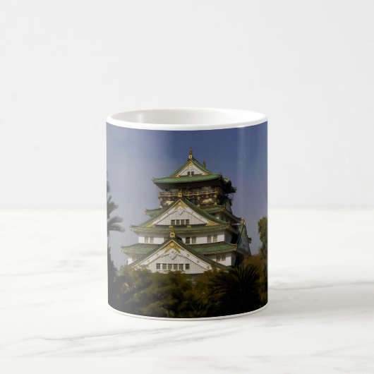 Osaka-Schloss Kaffeetasse (Mittel)