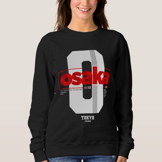 Osaka Tokyo Sweatshirt (Vorderseite)