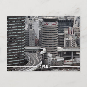 Osaka Umeda Skyline, Japan Postkarte