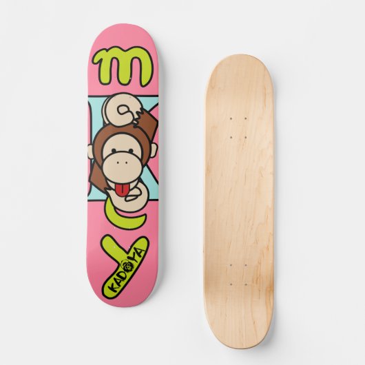 OSALU_monkey Skateboard (Vorderseite)