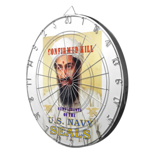 OSAMA DARTSCHEIBE (Vorderseite rechts)