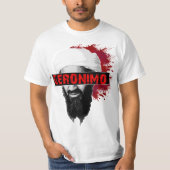 Osama Geronimo Rot T-Shirt (Vorderseite)