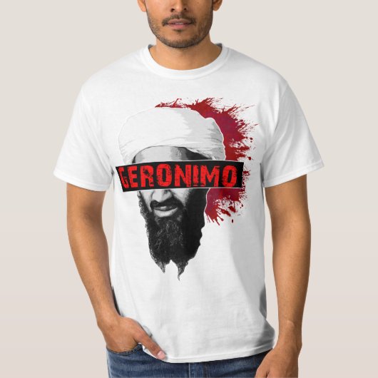 Osama Geronimo Rot T-Shirt (Vorderseite)