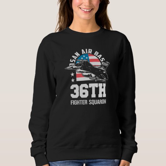 Osan Air Base 36th Fighter Squadron South Korea So Sweatshirt (Vorderseite)