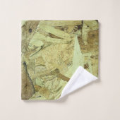 OSB-Chip-Platine Badhandtuch Set (Waschlappen)