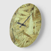 OSB-Chip-Platine Große Wanduhr (Winkel)