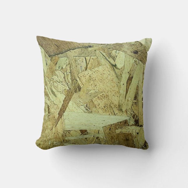 OSB-Chip-Platine Kissen (Vorderseite)