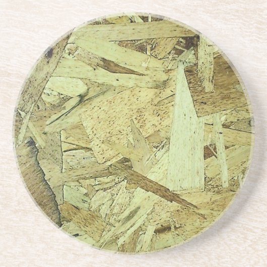 OSB-Chip-Platine Sandstein Untersetzer (Vorne)