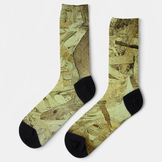 OSB-Chip-Platine Socken (Linkes Detail)