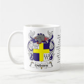 Osborn Familien-Wappen Tasse (Links)